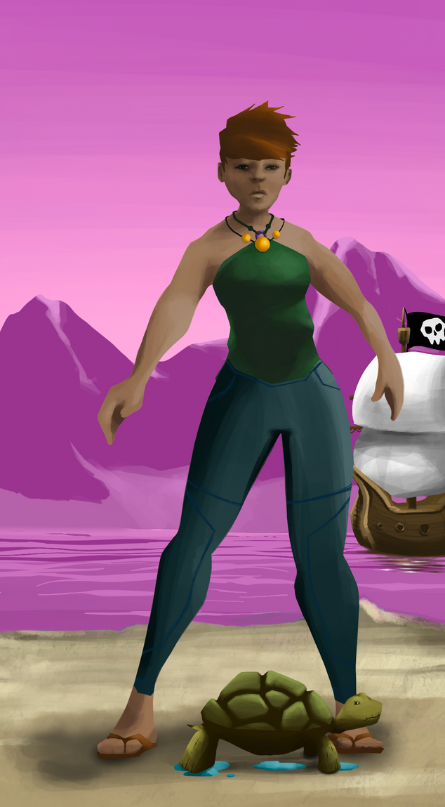 AlgoSeas Pirate #26402 NFT on Algorand