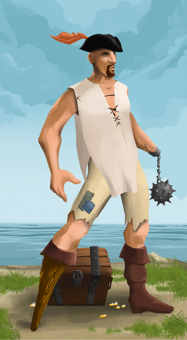 AlgoSeas Pirate #26408 NFT on Algorand