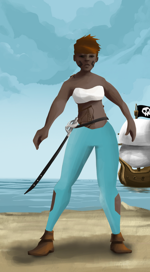 AlgoSeas Pirate #26414 NFT on Algorand