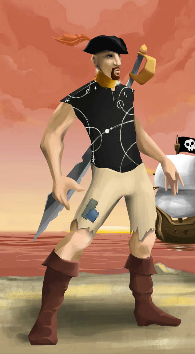 AlgoSeas Pirate #26442 NFT on Algorand