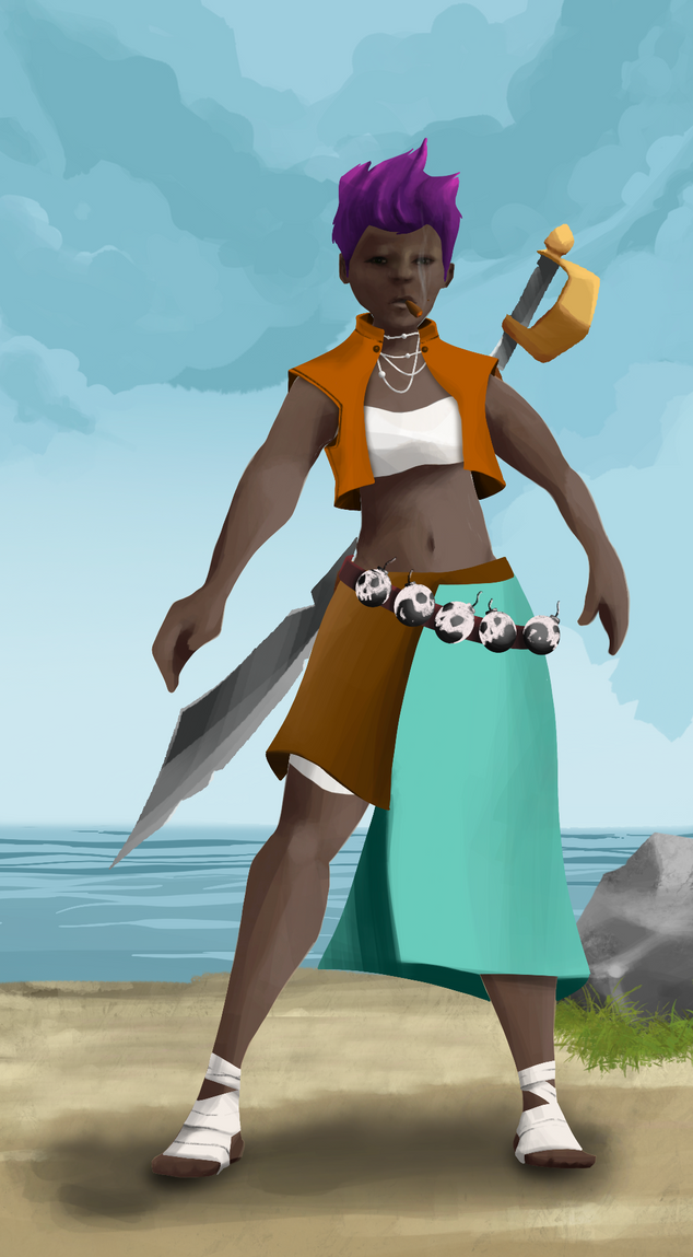 AlgoSeas Pirate #26445 NFT on Algorand