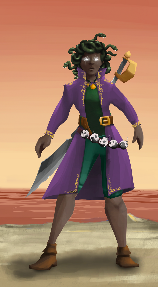 AlgoSeas Pirate #2645 NFT on Algorand