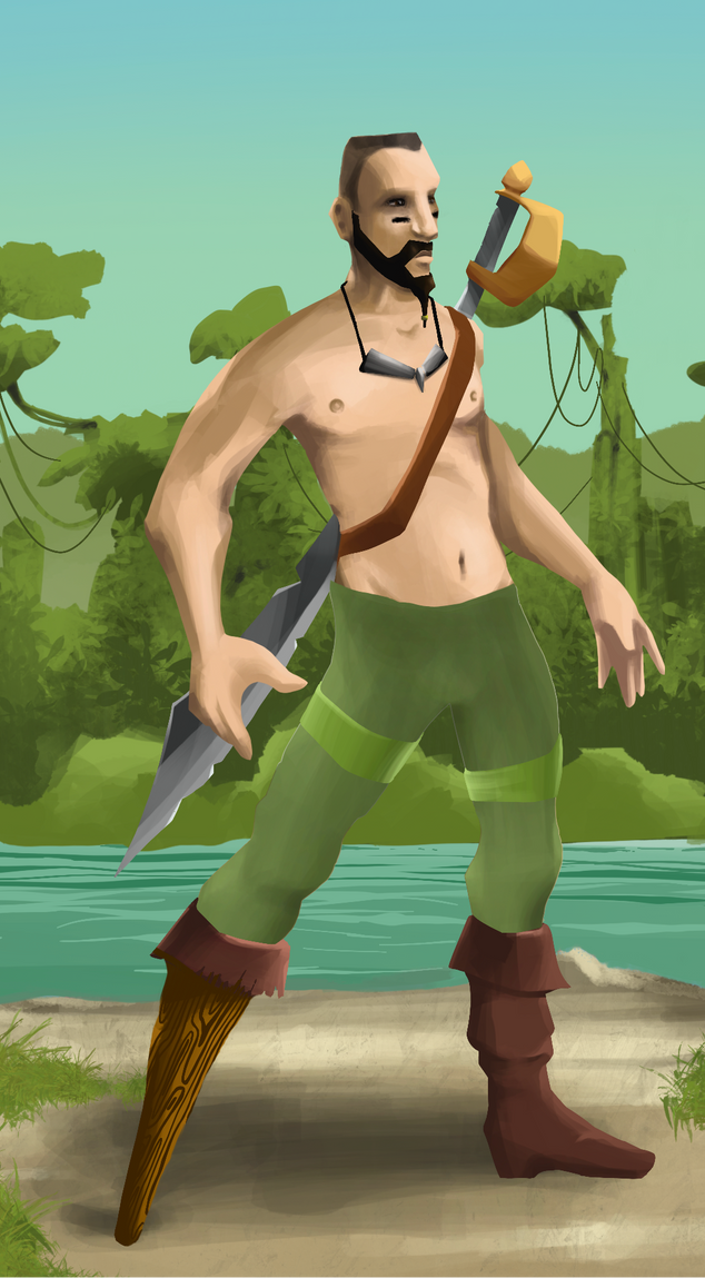 AlgoSeas Pirate #26462 NFT on Algorand