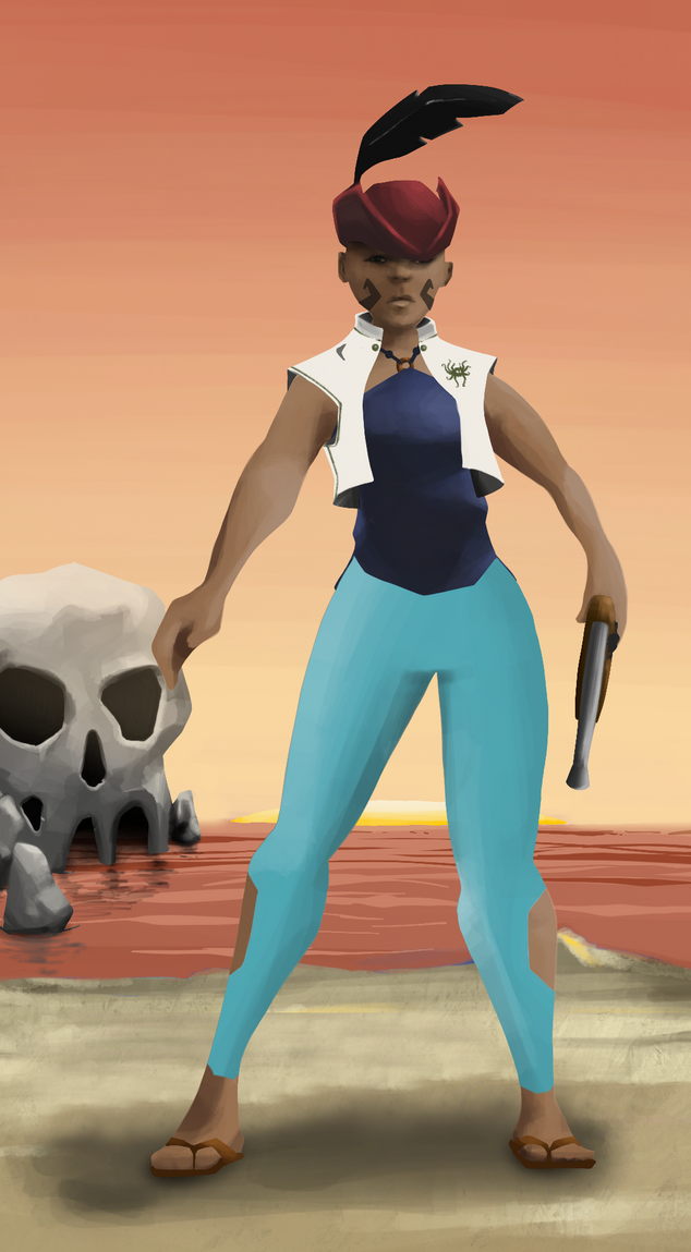 AlgoSeas Pirate #26472 NFT on Algorand