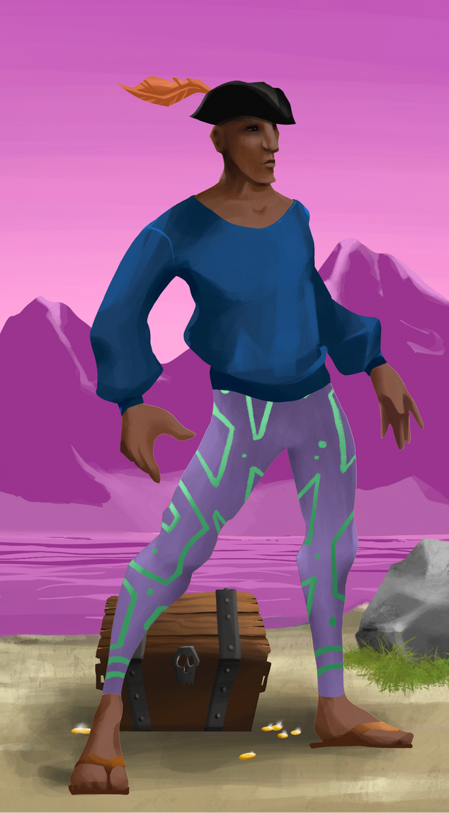 AlgoSeas Pirate #26510 NFT on Algorand