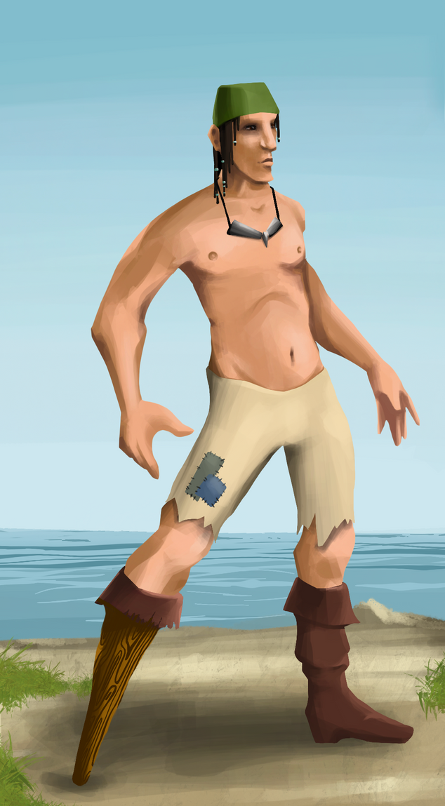 AlgoSeas Pirate #2653 NFT on Algorand