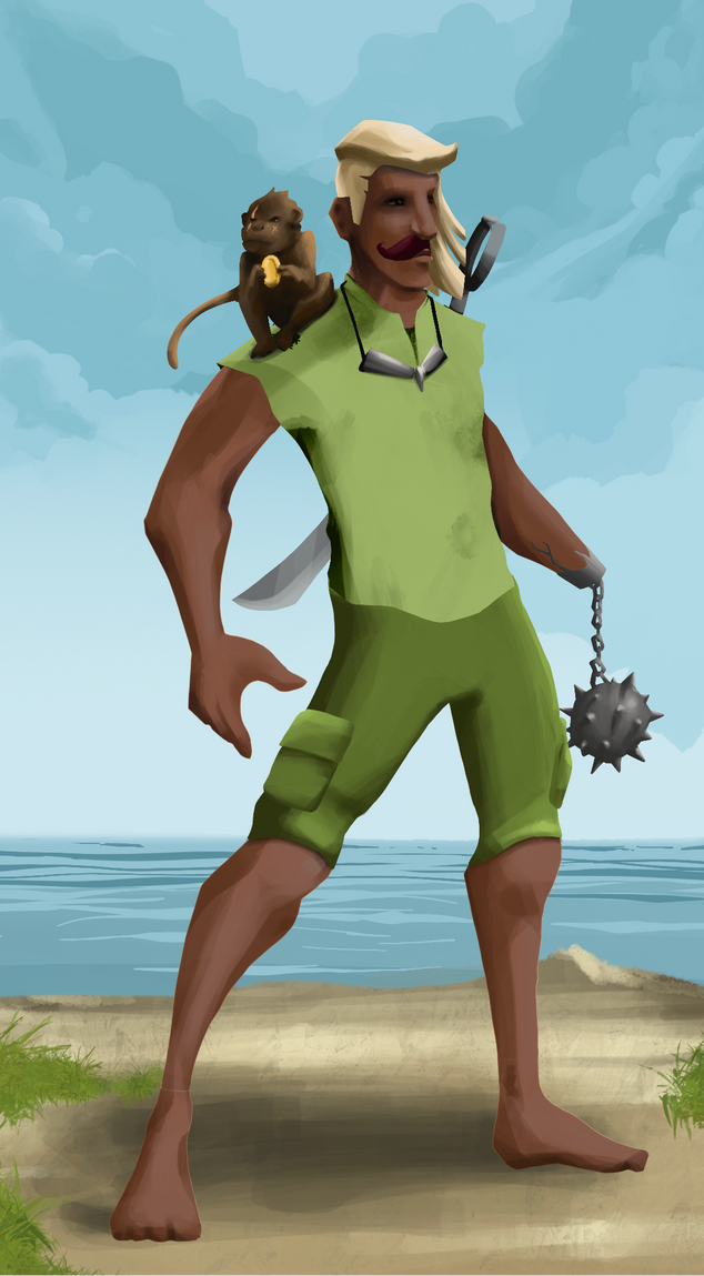 AlgoSeas Pirate #26530 NFT on Algorand