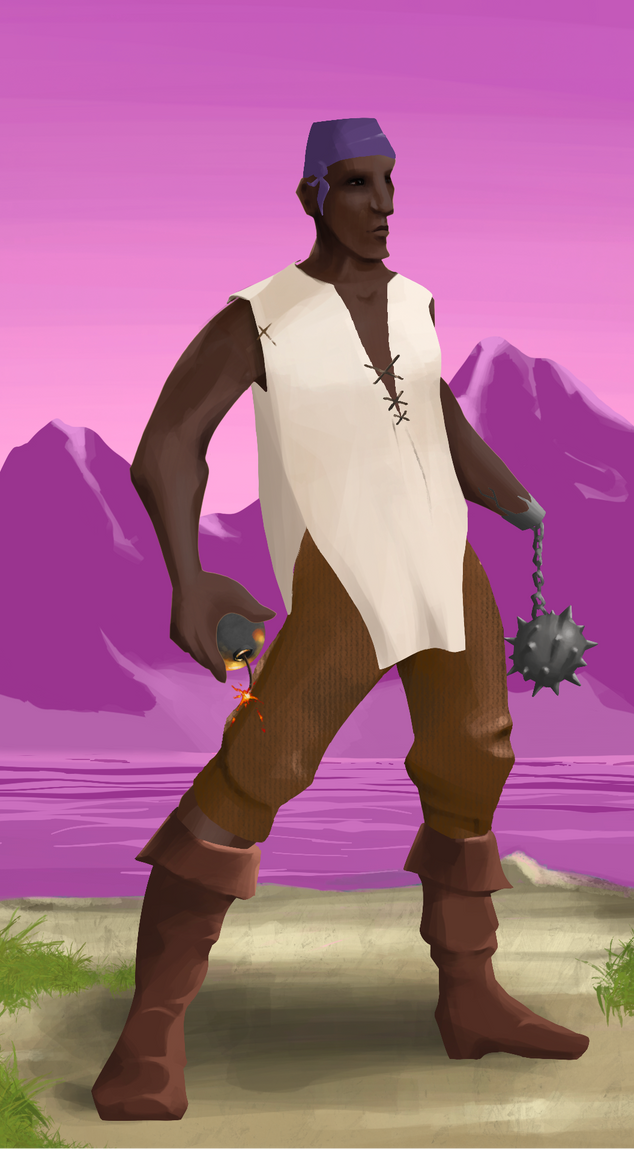 AlgoSeas Pirate #26531 NFT on Algorand