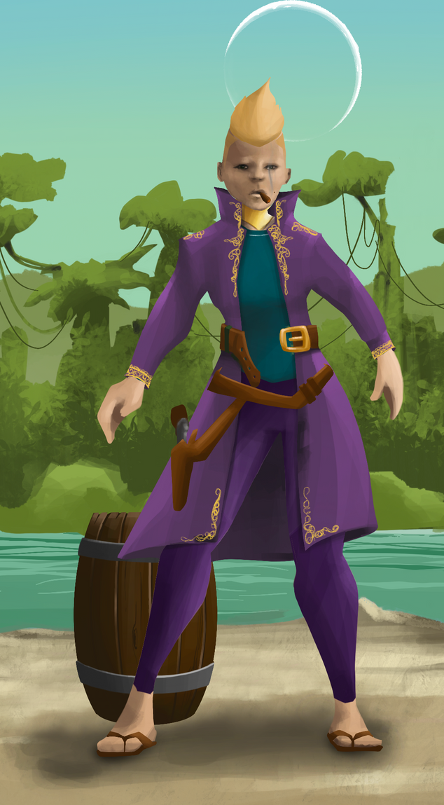 AlgoSeas Pirate #26533 NFT on Algorand