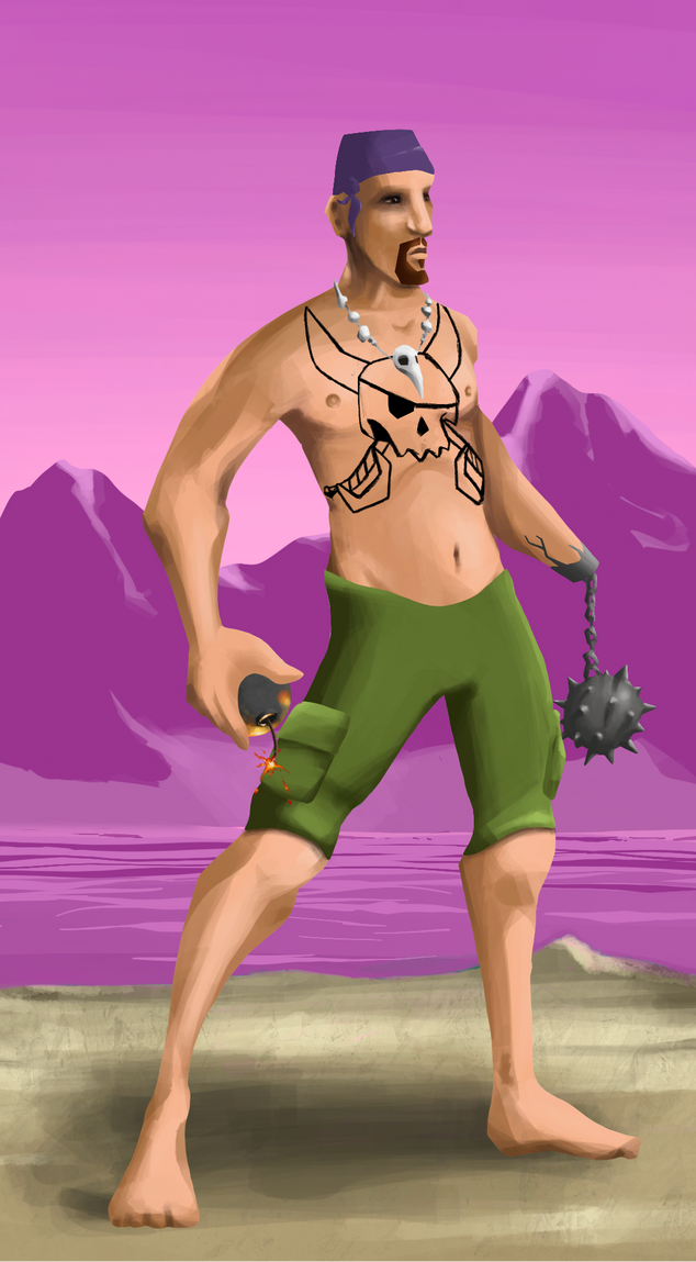 AlgoSeas Pirate #26542 NFT on Algorand