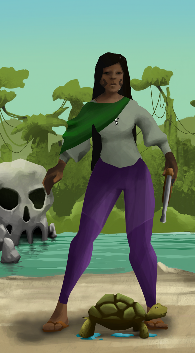 AlgoSeas Pirate #26543 NFT on Algorand