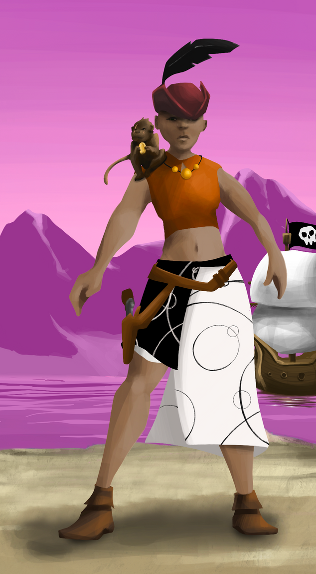 AlgoSeas Pirate #26557 NFT on Algorand