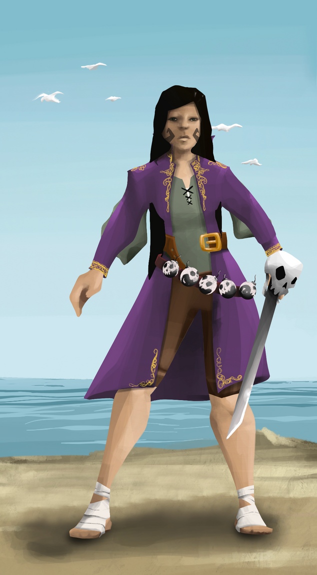 AlgoSeas Pirate #26559 NFT on Algorand
