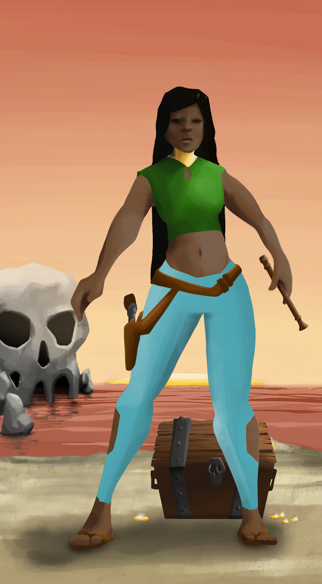 AlgoSeas Pirate #26560 NFT on Algorand