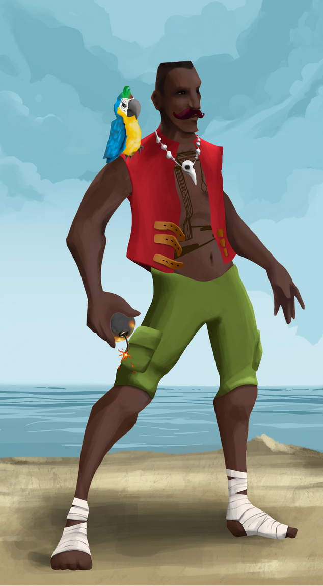 AlgoSeas Pirate #26561 NFT on Algorand