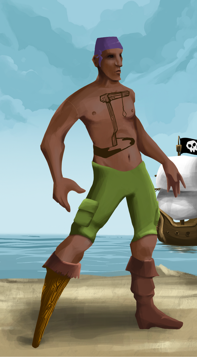 AlgoSeas Pirate #26577 NFT on Algorand