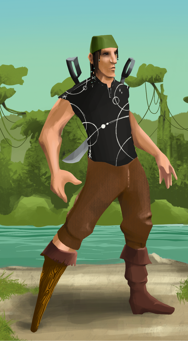 AlgoSeas Pirate #26588 NFT on Algorand