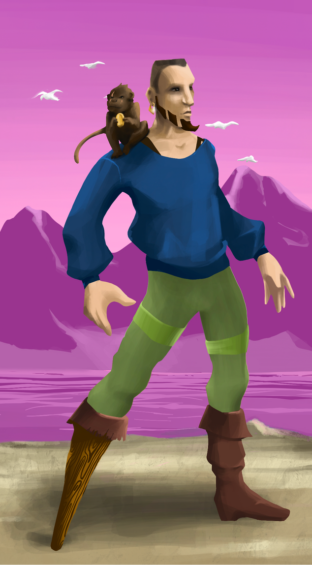 AlgoSeas Pirate #26589 NFT on Algorand