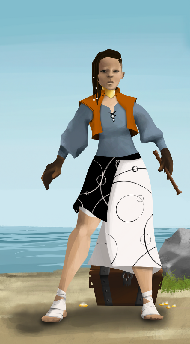 AlgoSeas Pirate #26591 NFT on Algorand