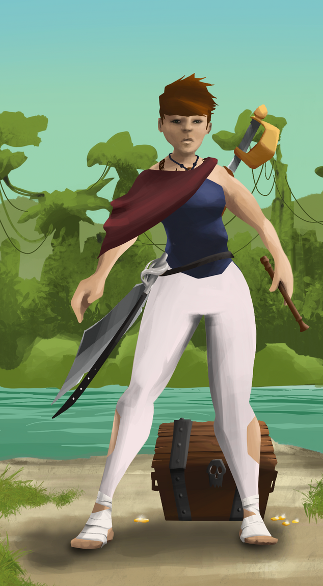 AlgoSeas Pirate #26595 NFT on Algorand