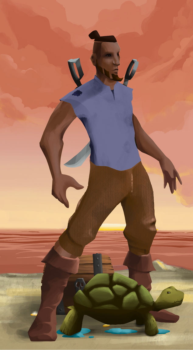 AlgoSeas Pirate #26597 NFT on Algorand