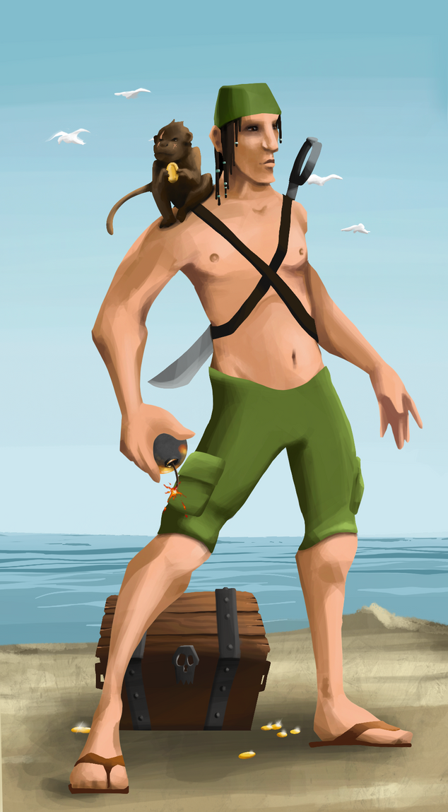 AlgoSeas Pirate #26598 NFT on Algorand