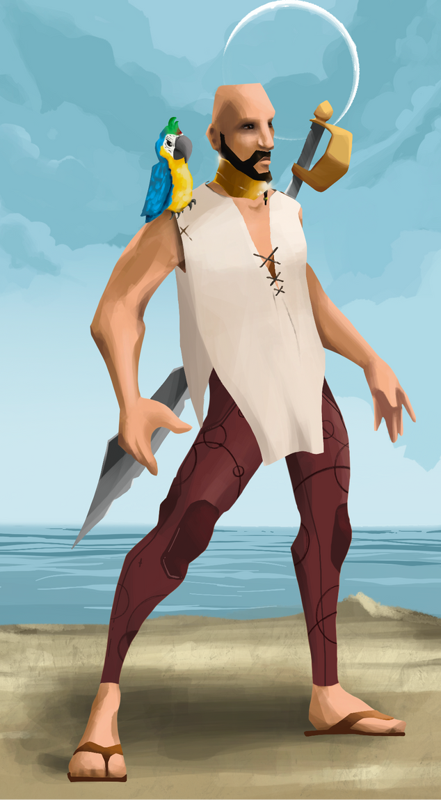 AlgoSeas Pirate #26608 NFT on Algorand