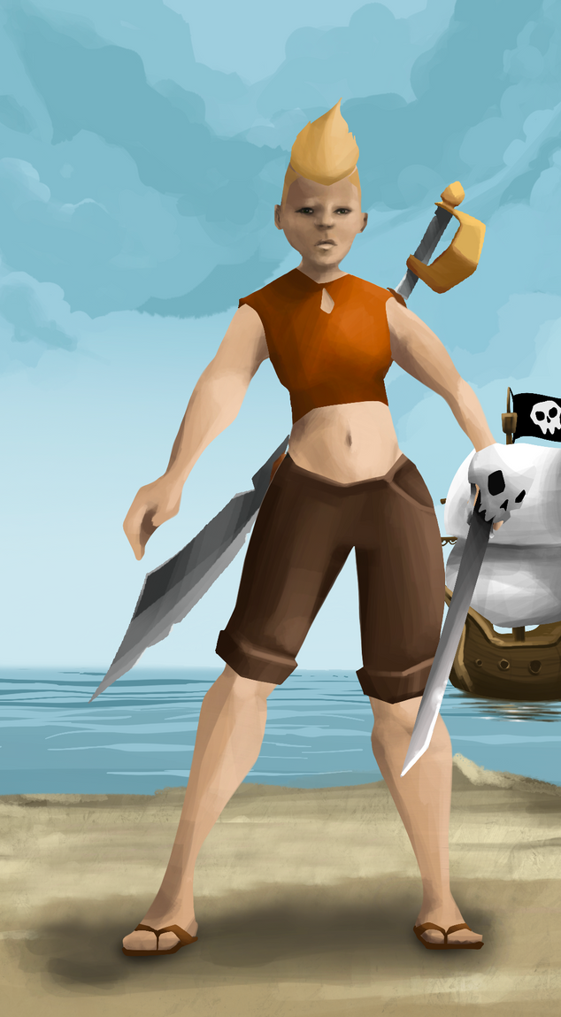 AlgoSeas Pirate #26614 NFT on Algorand