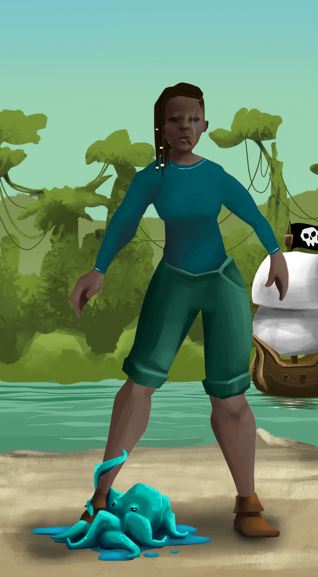 AlgoSeas Pirate #26620 NFT on Algorand