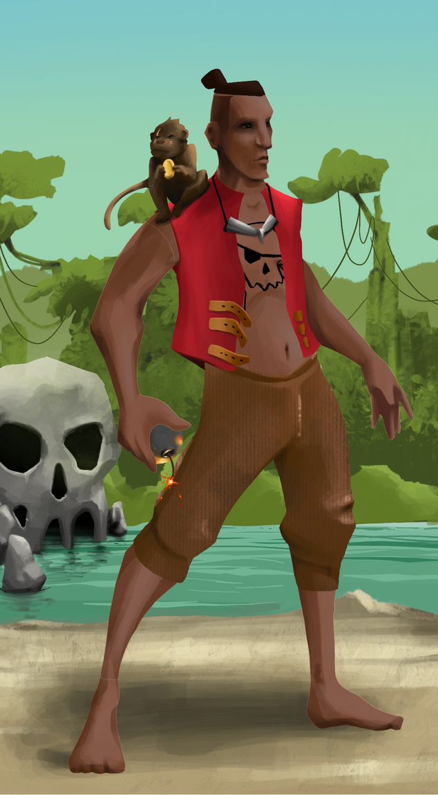 AlgoSeas Pirate #26644 NFT on Algorand