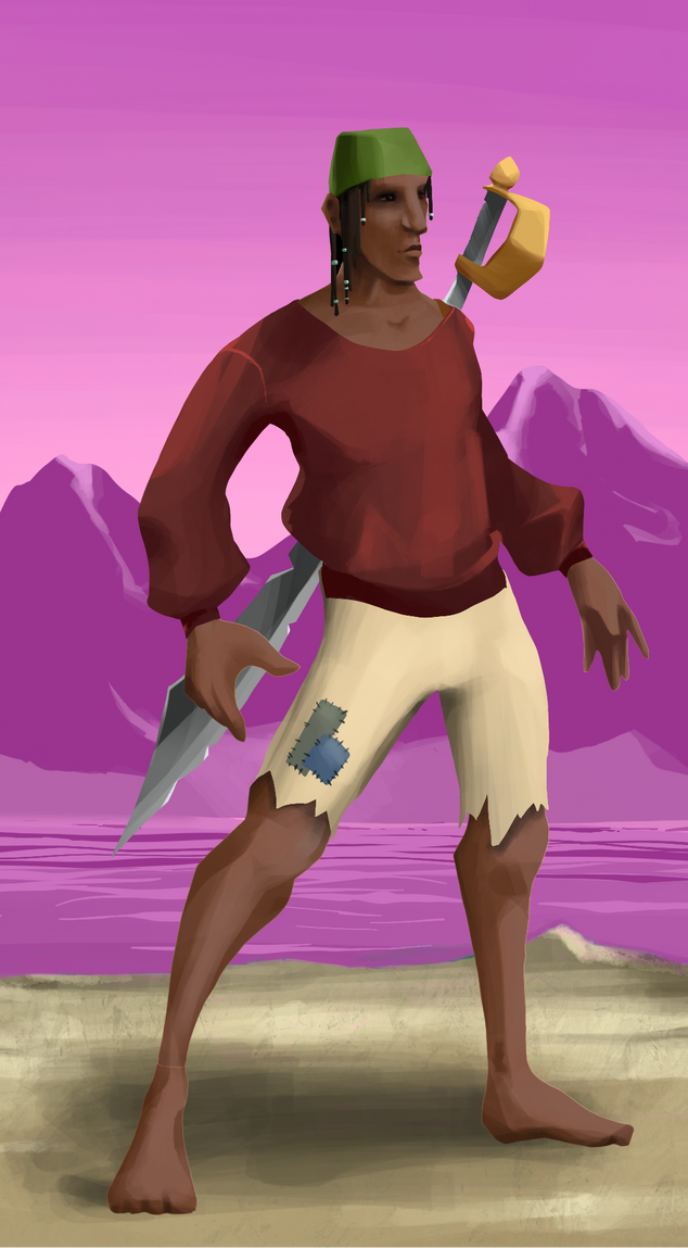 AlgoSeas Pirate #26657 NFT on Algorand