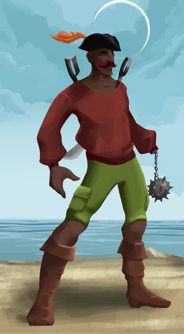 AlgoSeas Pirate #26663 NFT on Algorand