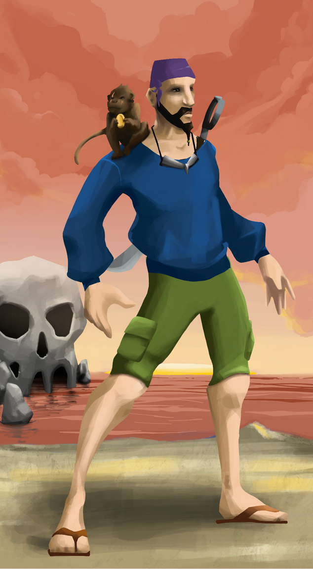 AlgoSeas Pirate #2667 NFT on Algorand