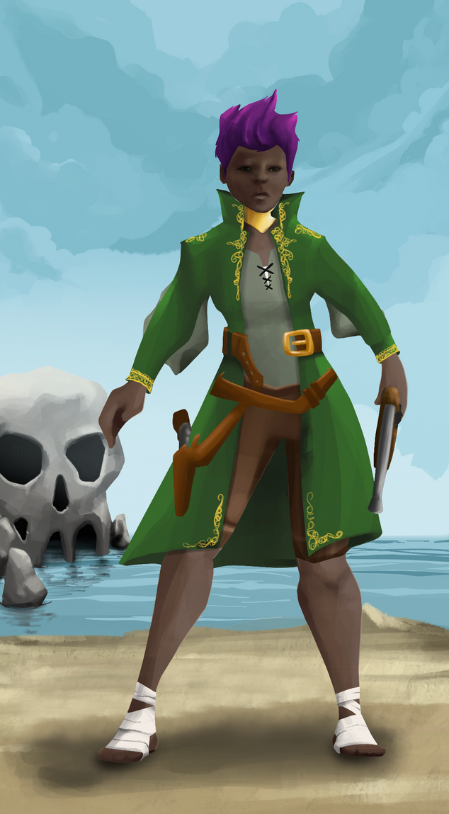 AlgoSeas Pirate #26671 NFT on Algorand