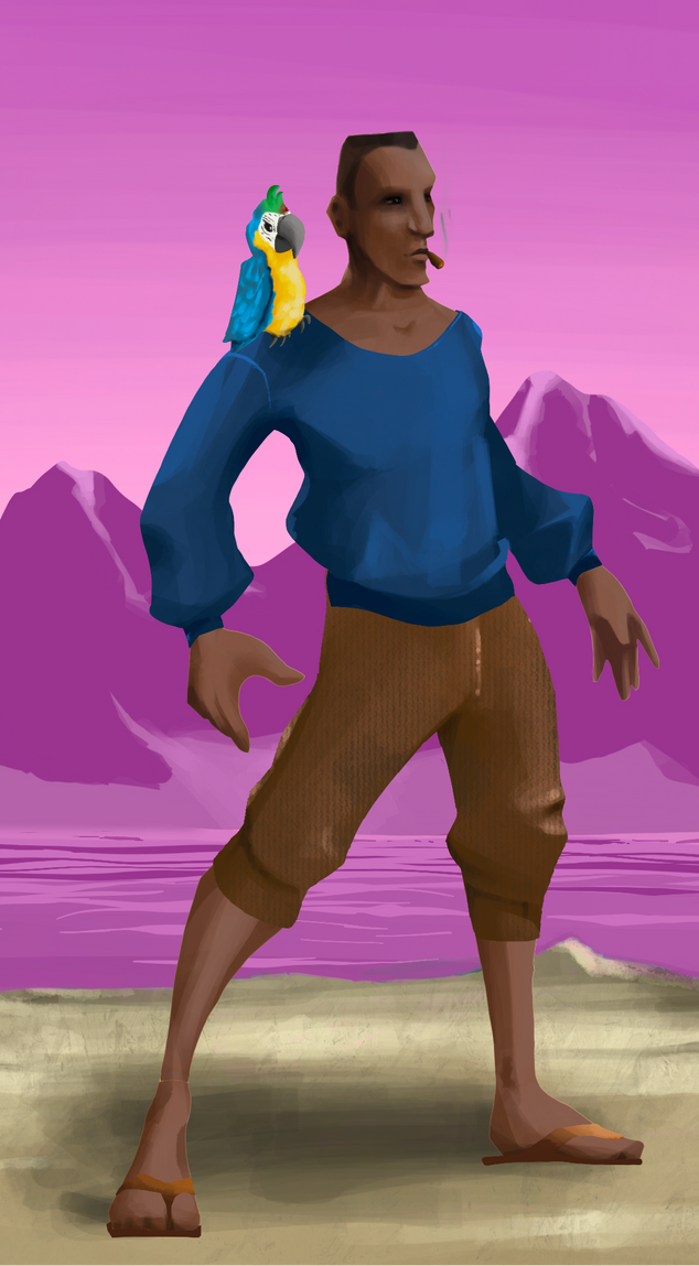 AlgoSeas Pirate #26695 NFT on Algorand