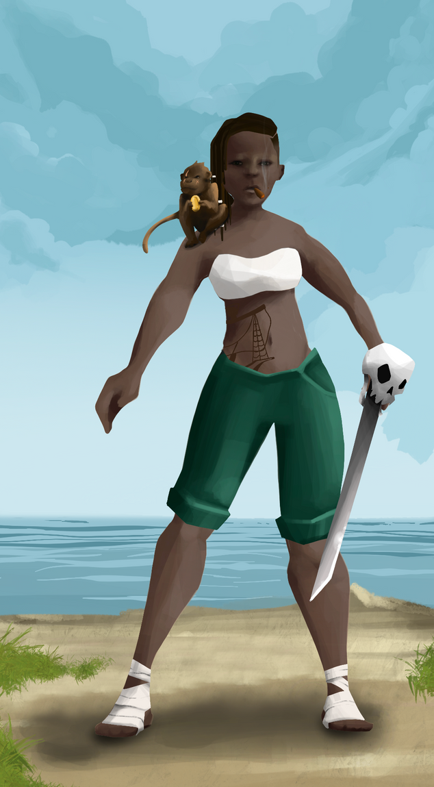 AlgoSeas Pirate #26697 NFT on Algorand