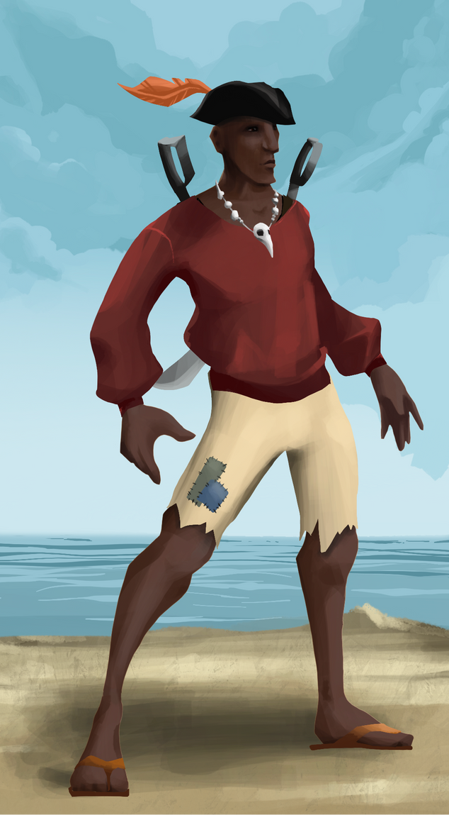 AlgoSeas Pirate #26709 NFT on Algorand