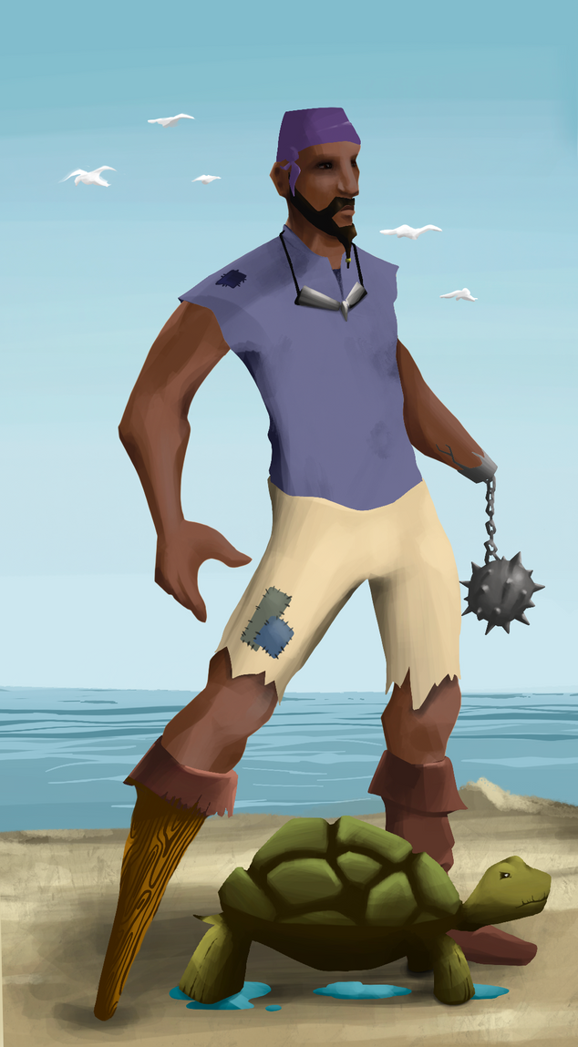 AlgoSeas Pirate #26727 NFT on Algorand