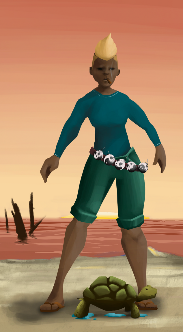 AlgoSeas Pirate #26734 NFT on Algorand