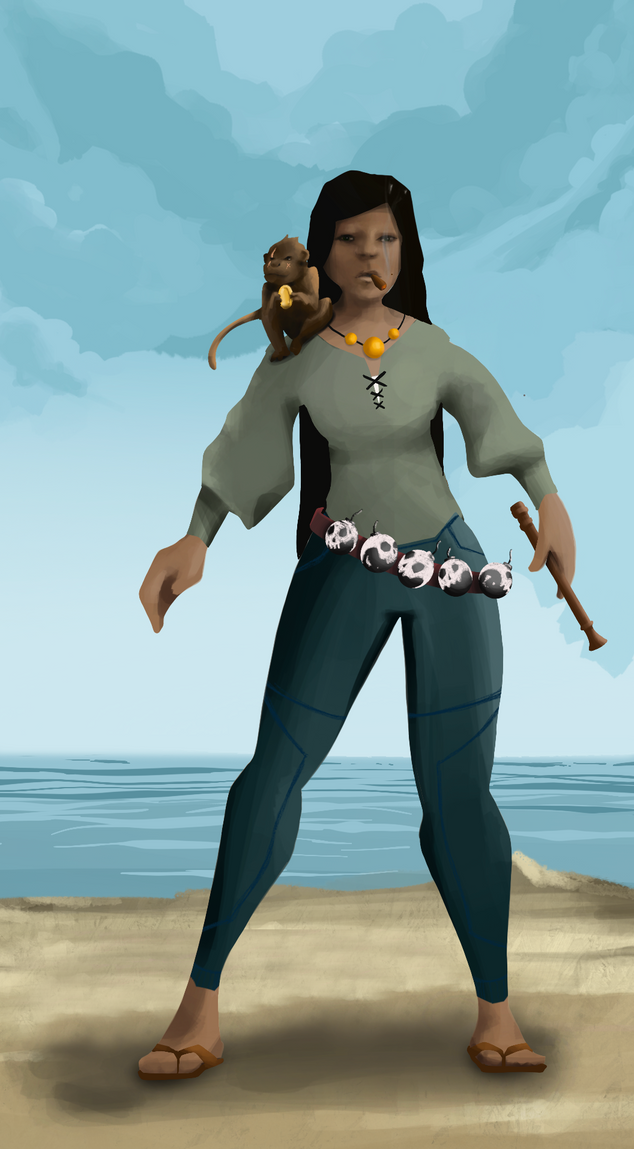 AlgoSeas Pirate #26736 NFT on Algorand