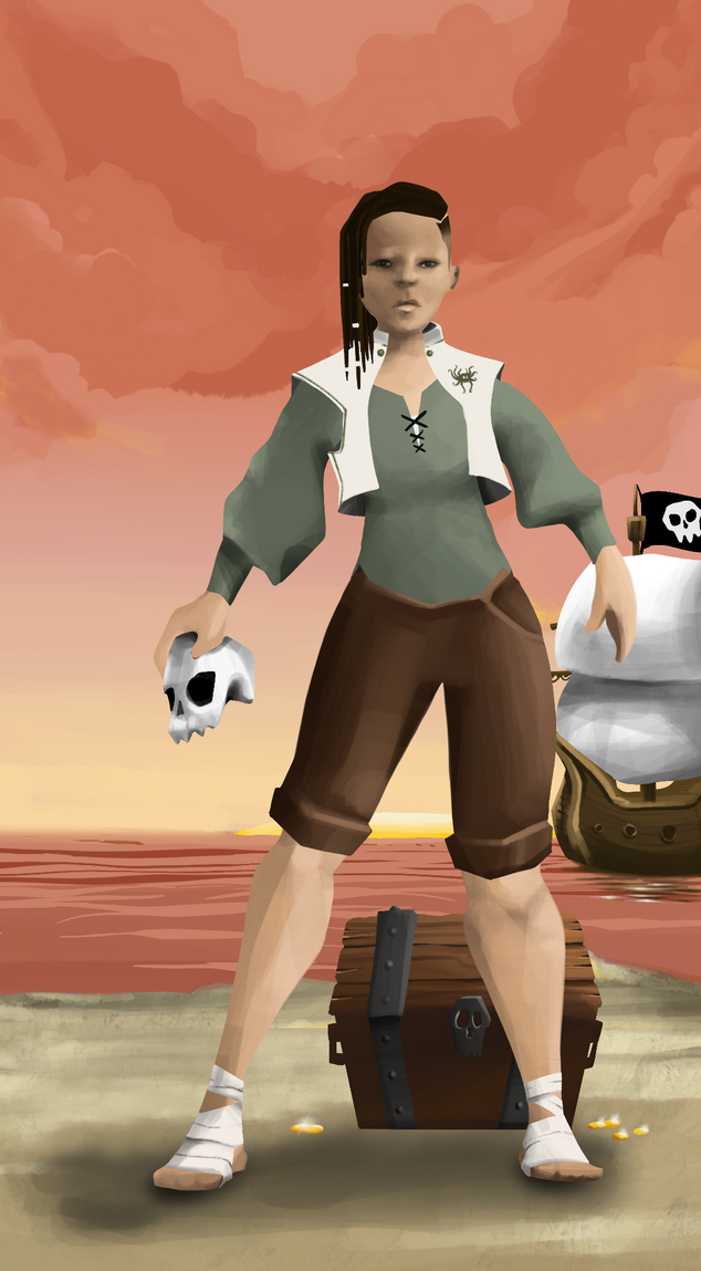 AlgoSeas Pirate #26737 NFT on Algorand