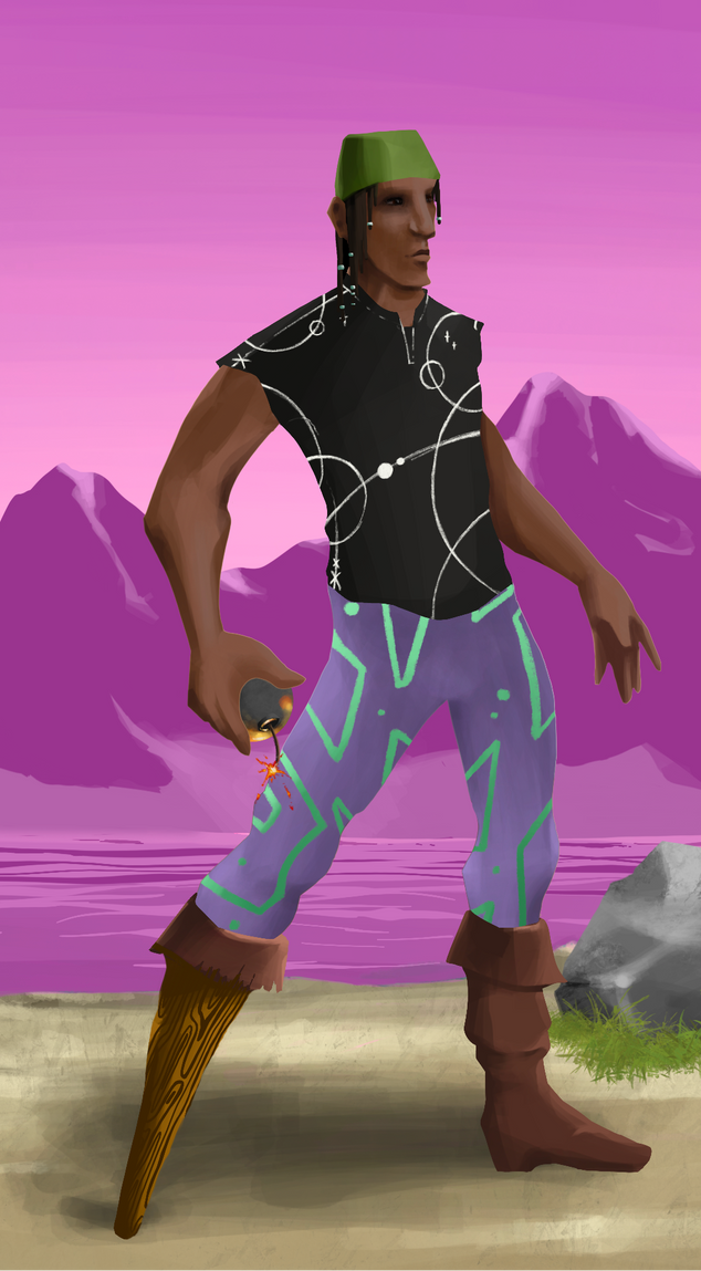 AlgoSeas Pirate #26738 NFT on Algorand