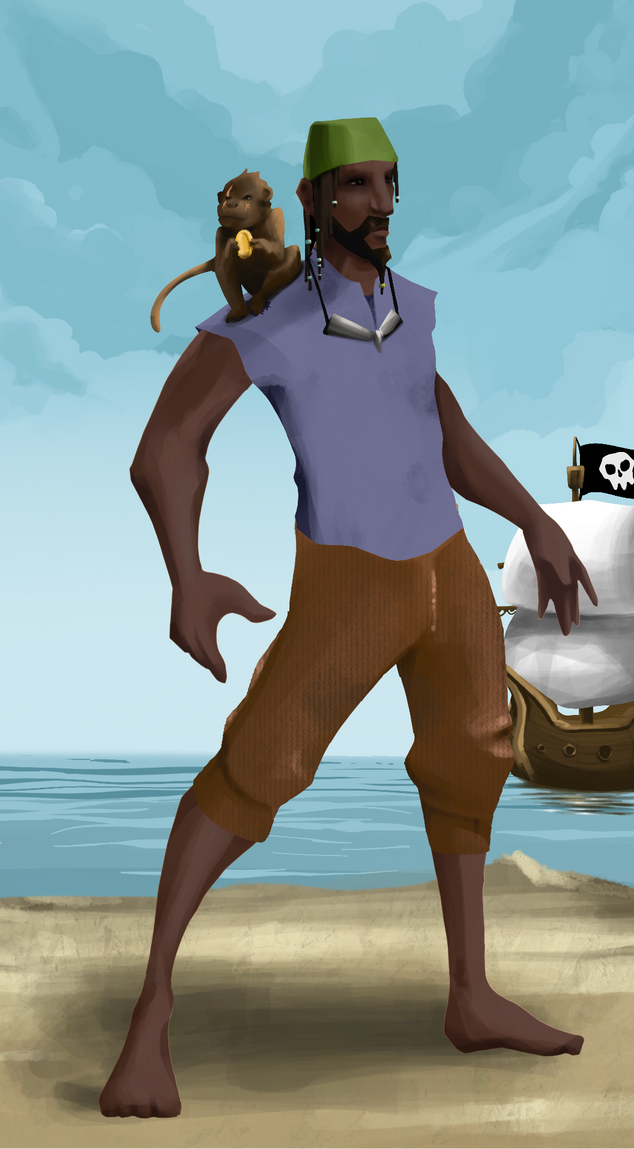 AlgoSeas Pirate #26751 NFT on Algorand