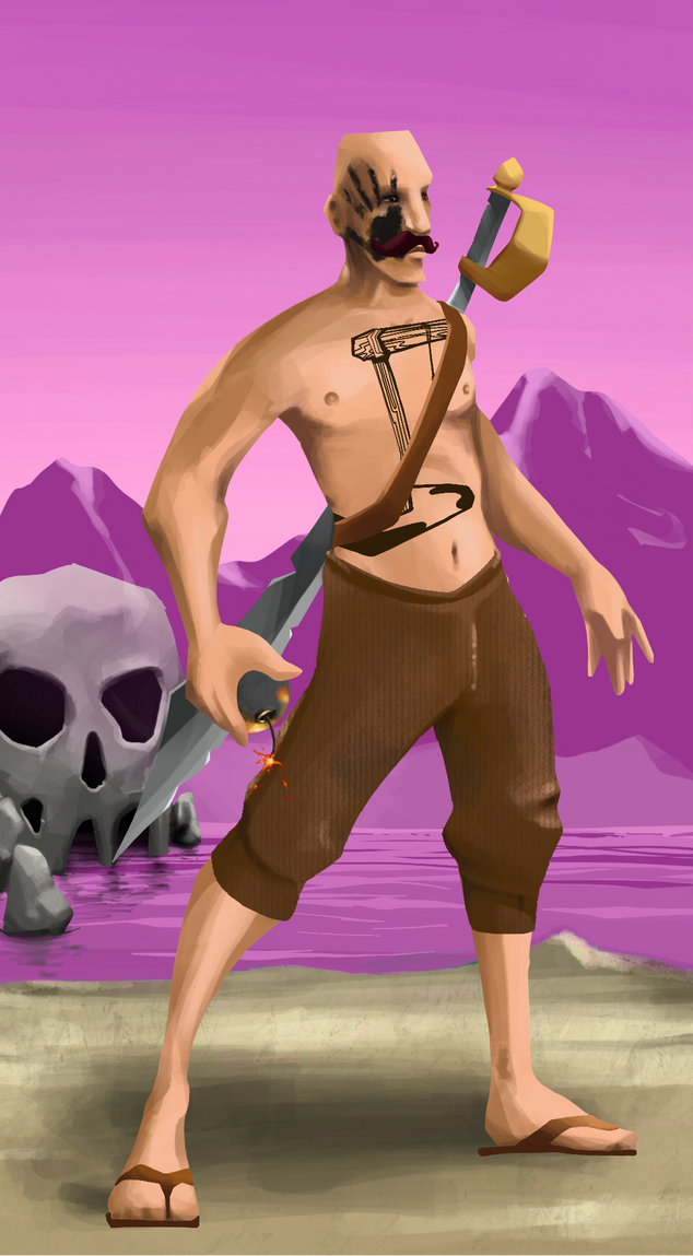 AlgoSeas Pirate #26763 NFT on Algorand