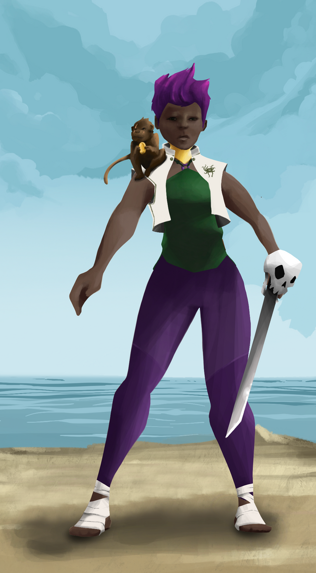 AlgoSeas Pirate #2677 NFT on Algorand