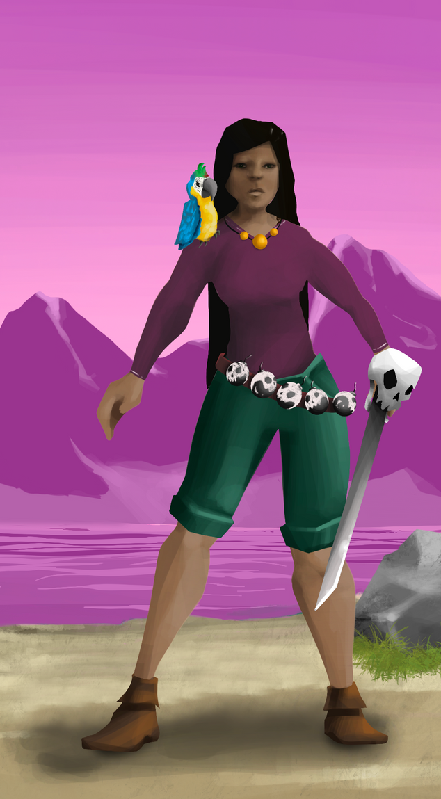 AlgoSeas Pirate #26774 NFT on Algorand