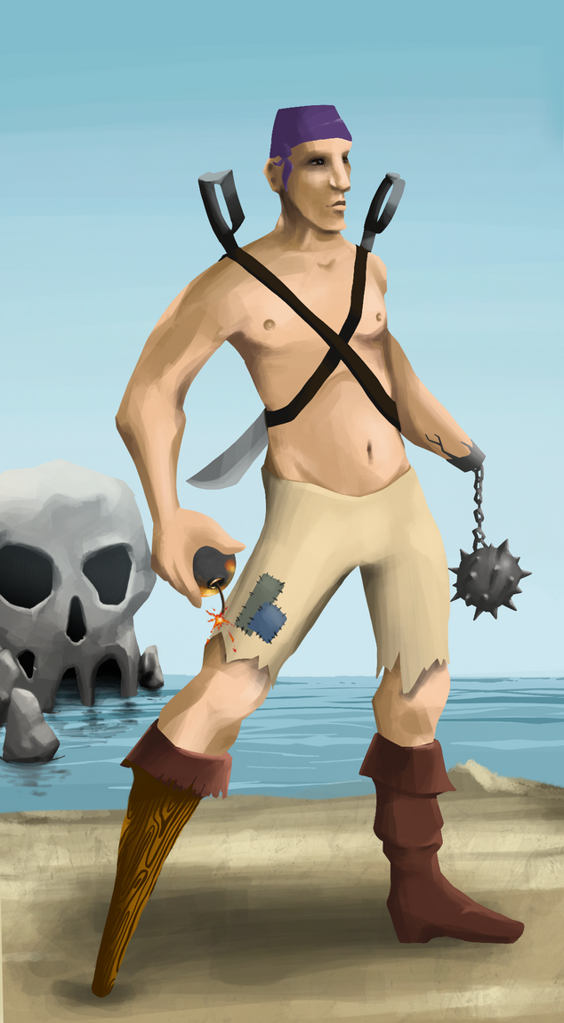 AlgoSeas Pirate #26785 NFT on Algorand