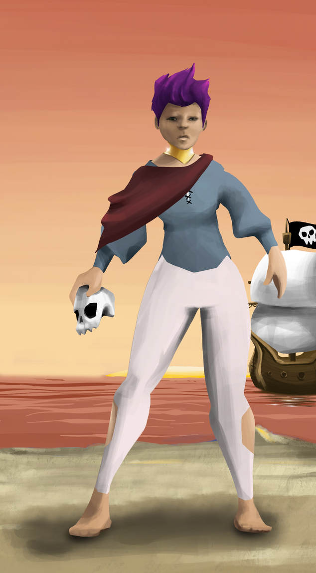 AlgoSeas Pirate #26796 NFT on Algorand