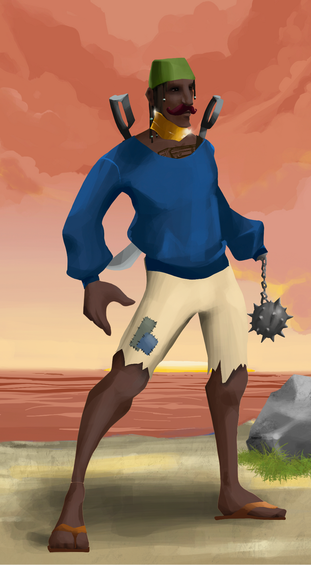 AlgoSeas Pirate #2680 NFT on Algorand