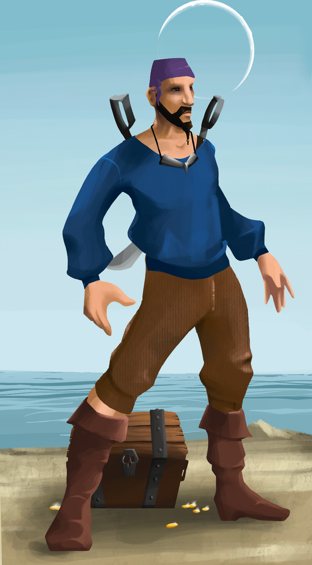 AlgoSeas Pirate #26802 NFT on Algorand